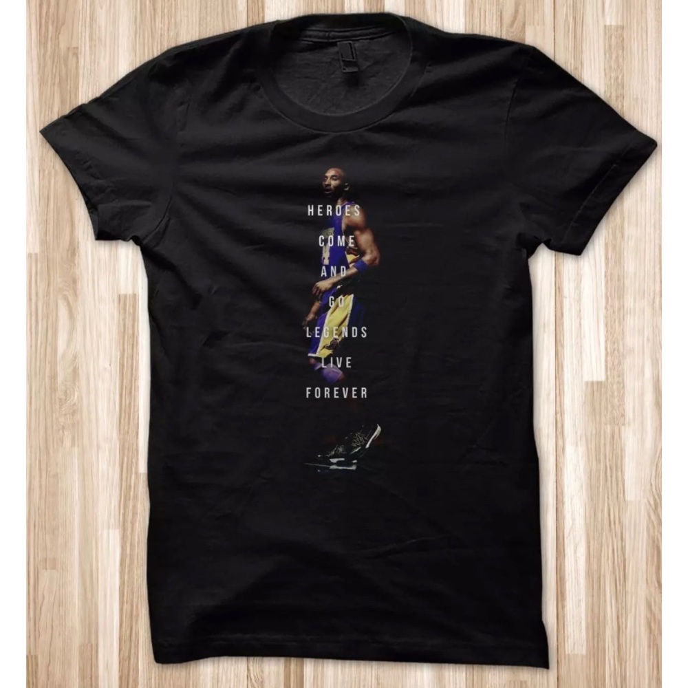 Kobe Bryant ‘’Hero... go but legends are forever’’